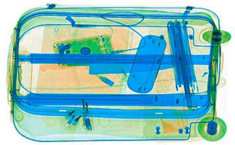 TSA CBT Test X-ray knives sample question 1