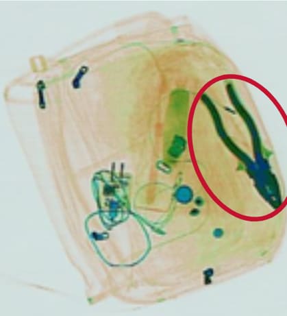 TSA CBT Test X-ray tools sample question 1 answer