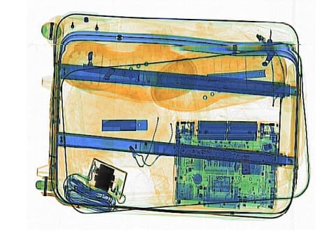 TSA CBT Test X-ray knives sample question 3