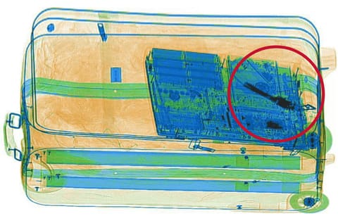 TSA CBT Test X-ray sample question 2 answer