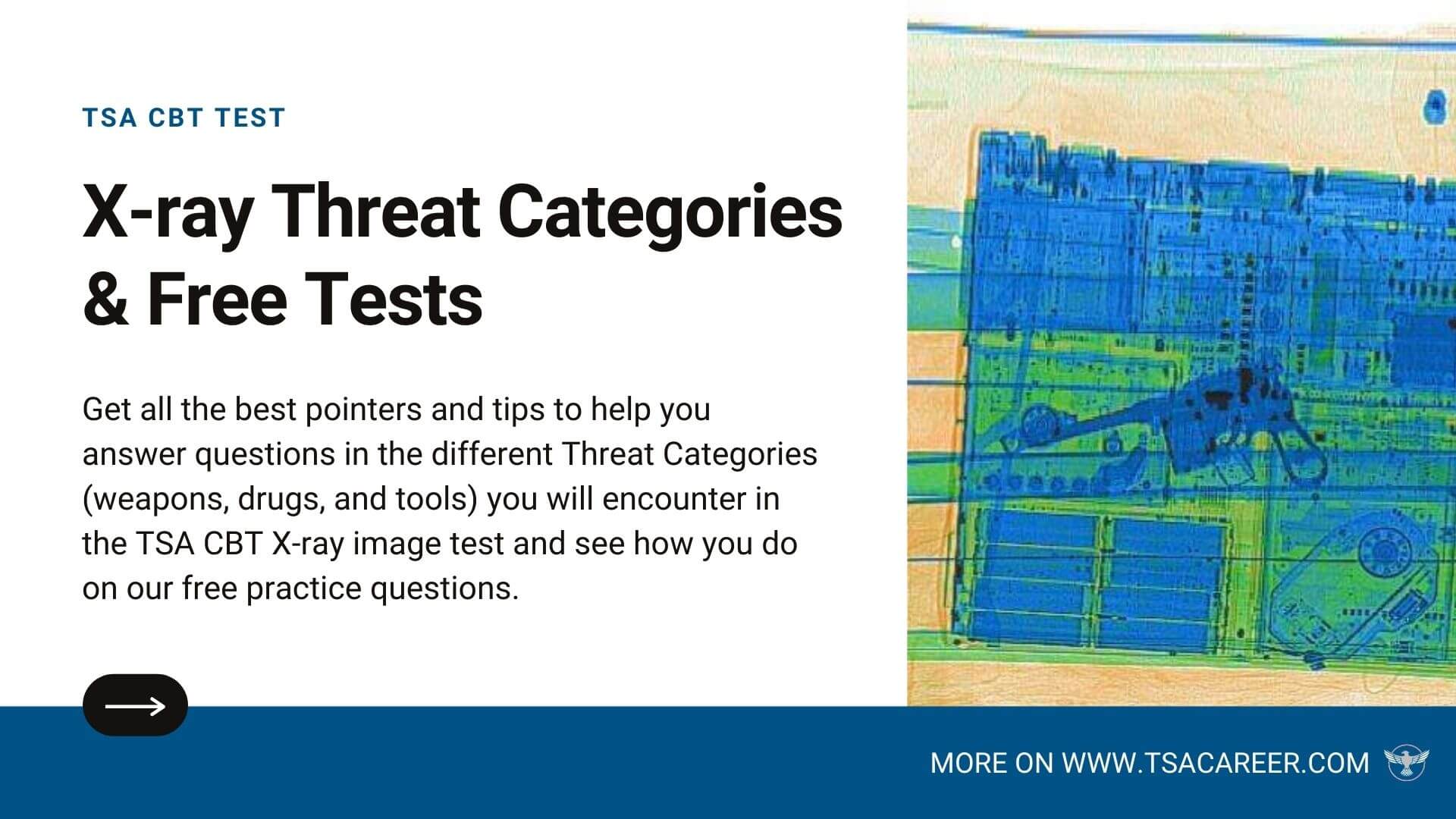 TSA CBT Test: X-ray Threat Categories & Free Tests